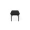 Lesro Lenox Steel 3 Seat Bench, Black Seat, Black Back, 67 W 21 L 18.5 H, Linette Vinyl Seat LS3001 - alternate 3